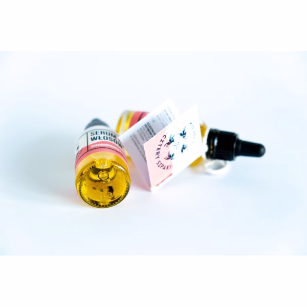 Serum do włosów ŚREDNIOPOROWATYCH, 30 ml, Cztery Szpaki