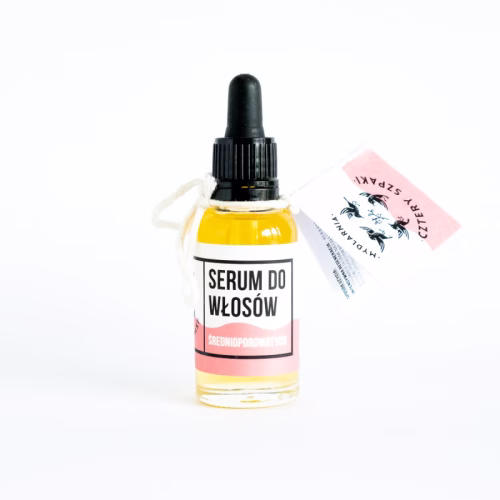 Serum do włosów ŚREDNIOPOROWATYCH, 30 ml, Cztery Szpaki