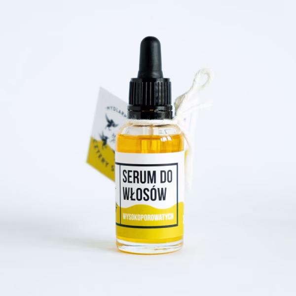 Serum do włosów WYSOKOPOROWATYCH, 30 ml, Cztery Szpaki