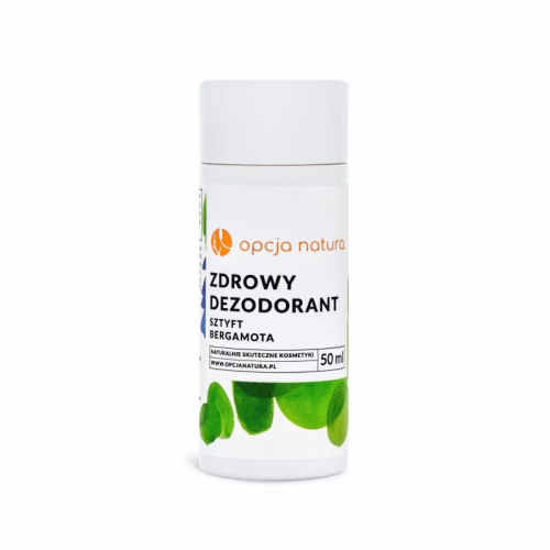 Zdrowy dezodorant, sztyft, bergamota, 50ml, Opcja Natura Zdrowy dezodorant, sztyft, bergamota, 50ml, Opcja Natura