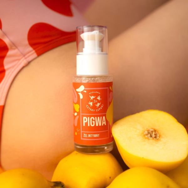 Żel intymny, Pigwa, bezzapachowy, wodna formuła, 50 ml, Cztery Szpaki