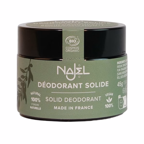 Naturalny dezodorant w balsamie, zapach morski, wegański, Cosmos Organic, 45g, Najel Naturalny dezodorant w balsamie, zapach morski, wegański, Cosmos Organic, 45g, Najel