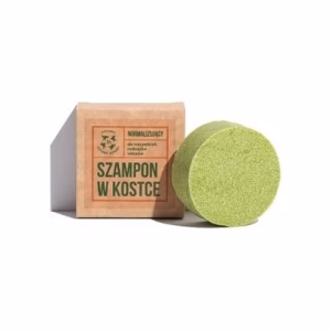 Szampon w kostce do wszystkich rodzajów włosów, normalizujący, ROZMARYN I MANDARYNKA, 75 g, Cztery szpaki